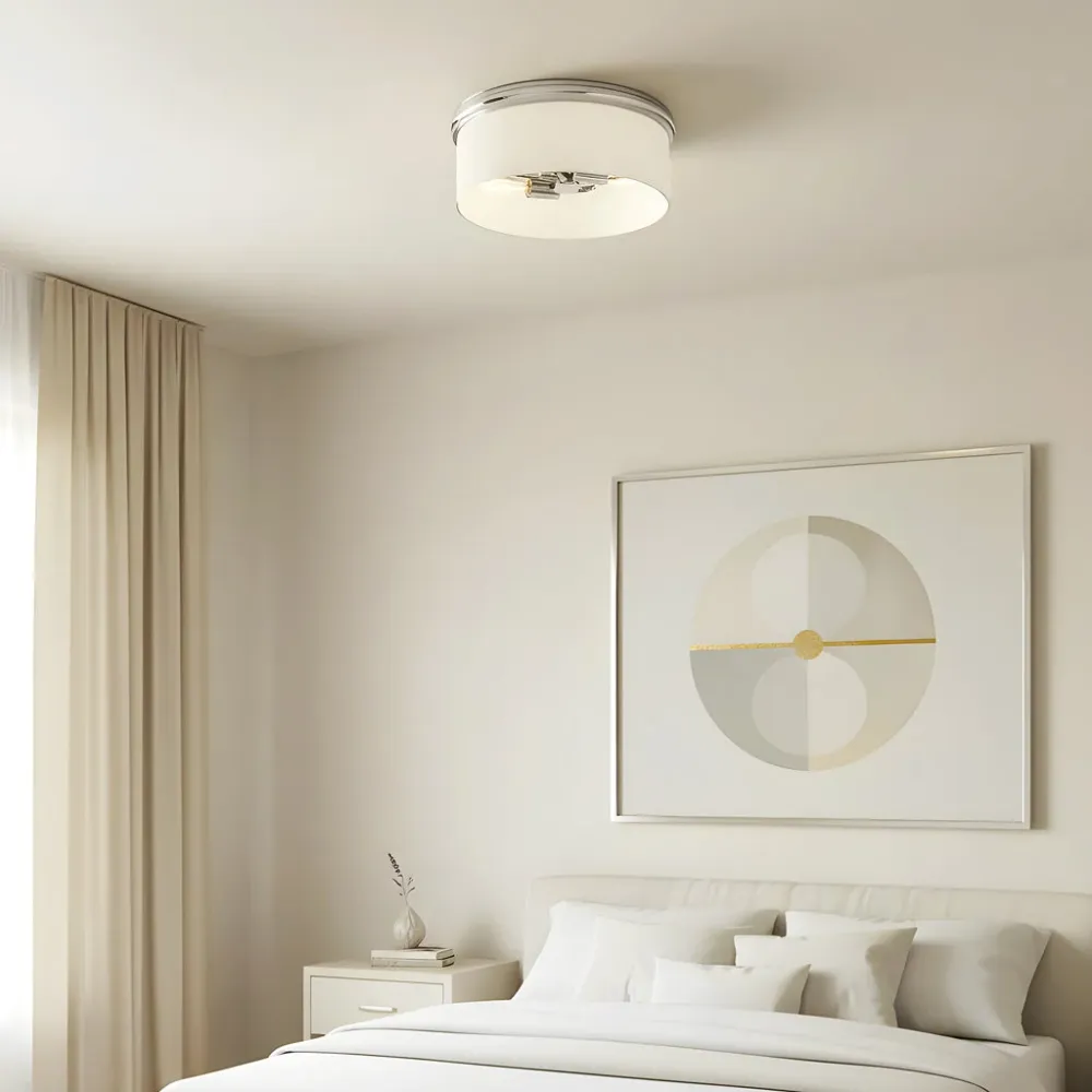 Emrys Moderne Melkglas Opbouwlamp At Ease Home Life