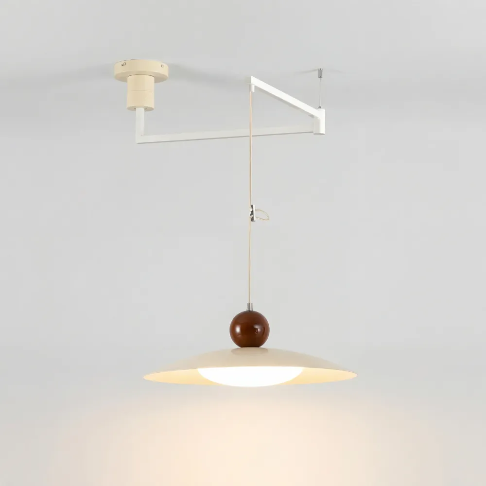 Fidel Nordic Vliegende Schijf Verplaatsbare Schommelarm Hanglamp At Ease Home Life