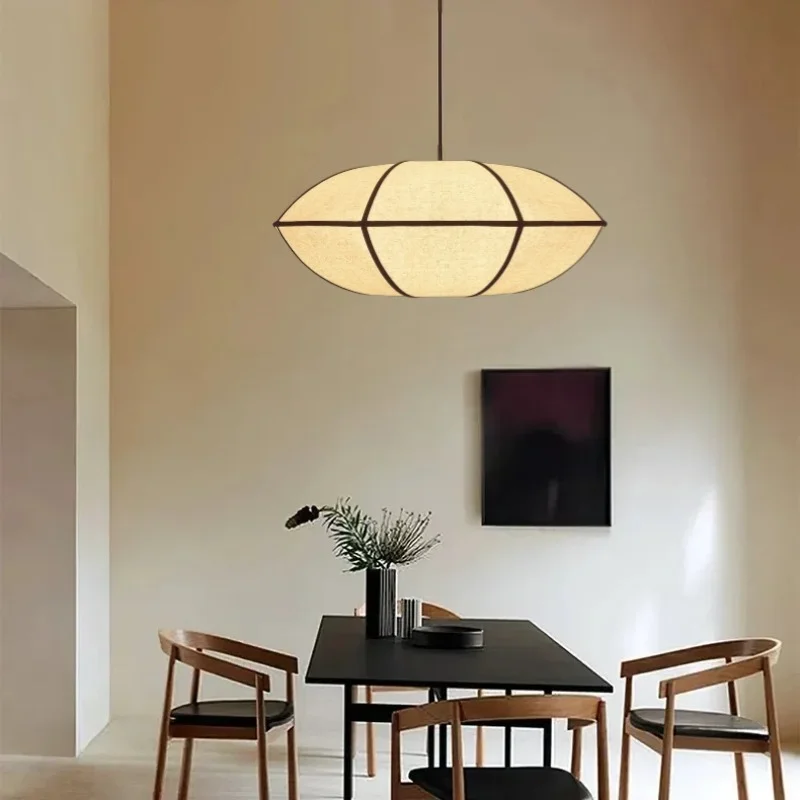 Heimdall Moderne UFO Linnen Hanglamp Doorsnede At Ease Home Life