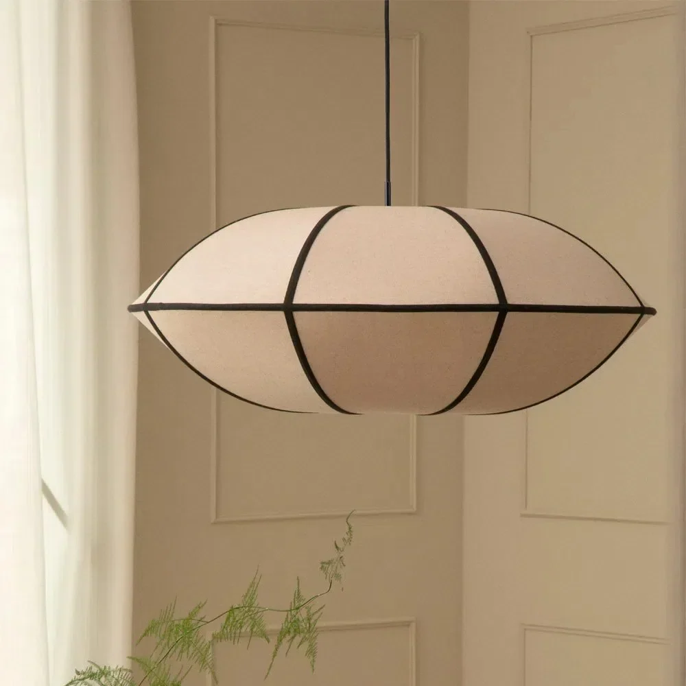 Heimdall Moderne UFO Linnen Hanglamp Doorsnede At Ease Home Life