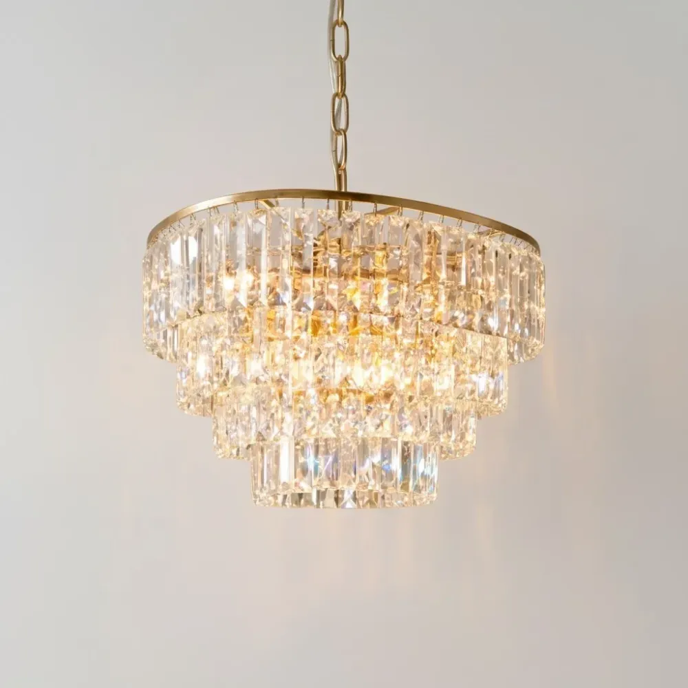 Hermione Modern Luxury Glass Crystal Kroonluchter At Ease Home Life