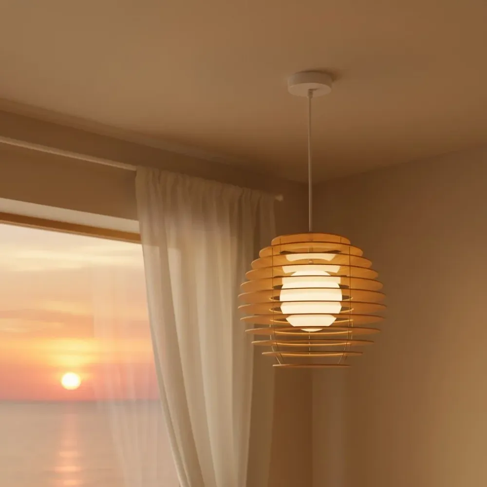Horatio Bauhaus acryl zonsopgang hanglamp At Ease Home Life