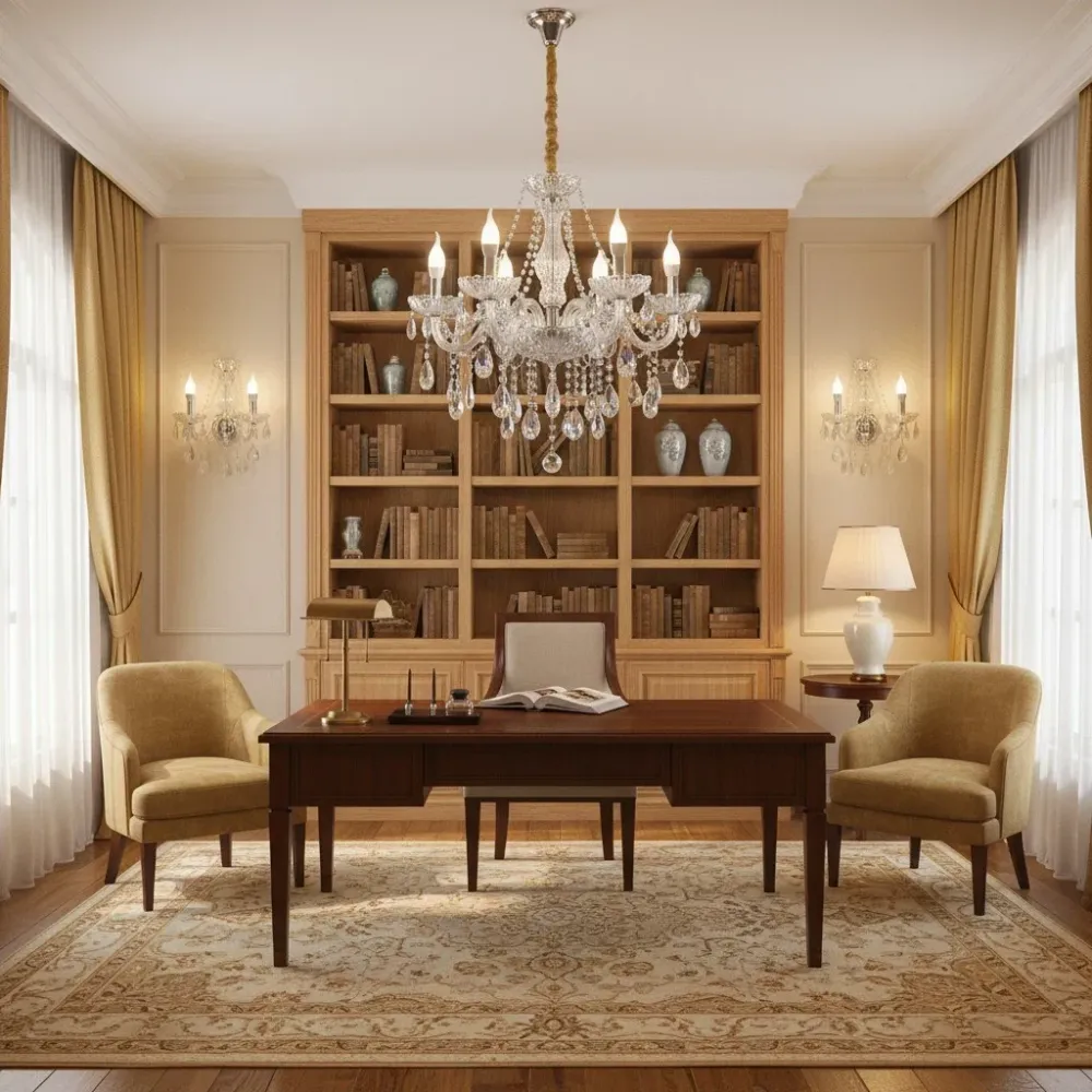Layla Moderne Elegante Kristallen Kroonluchter At Ease Home Life