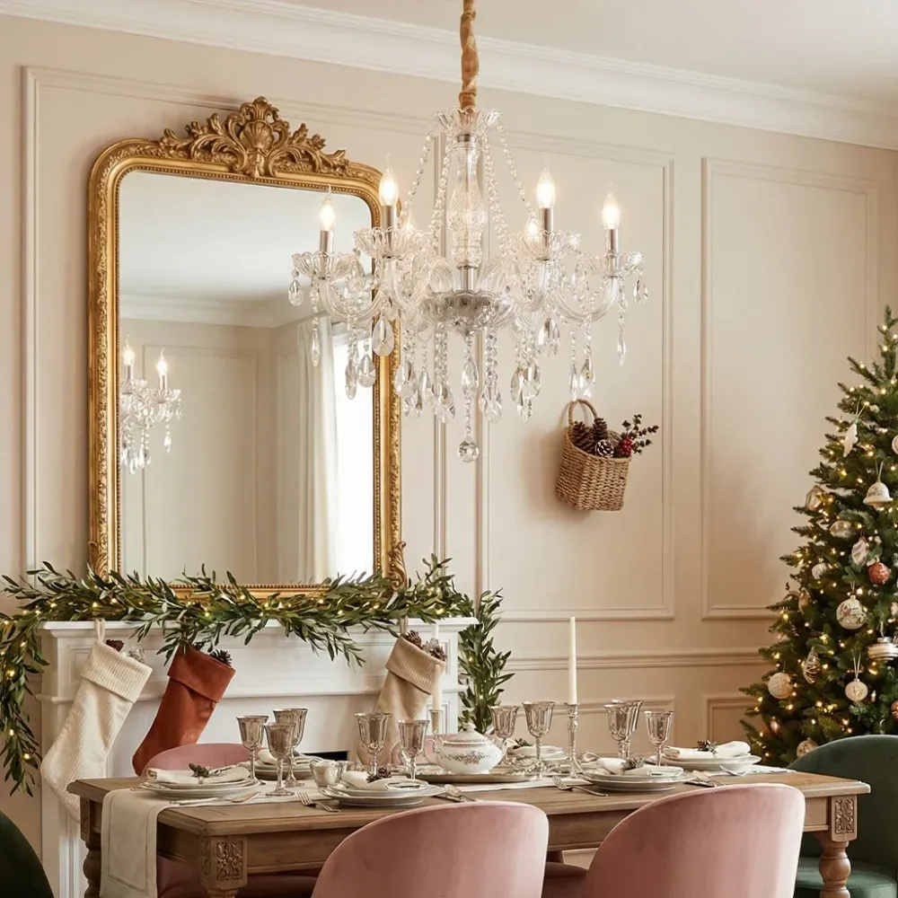 Layla Moderne Elegante Kristallen Kroonluchter At Ease Home Life
