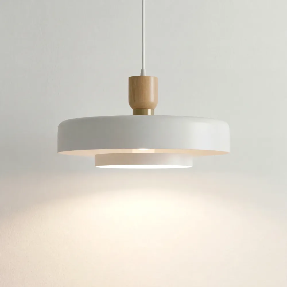 Lilja Nordic Witte Gelaagde Hanglamp At Ease Home Life