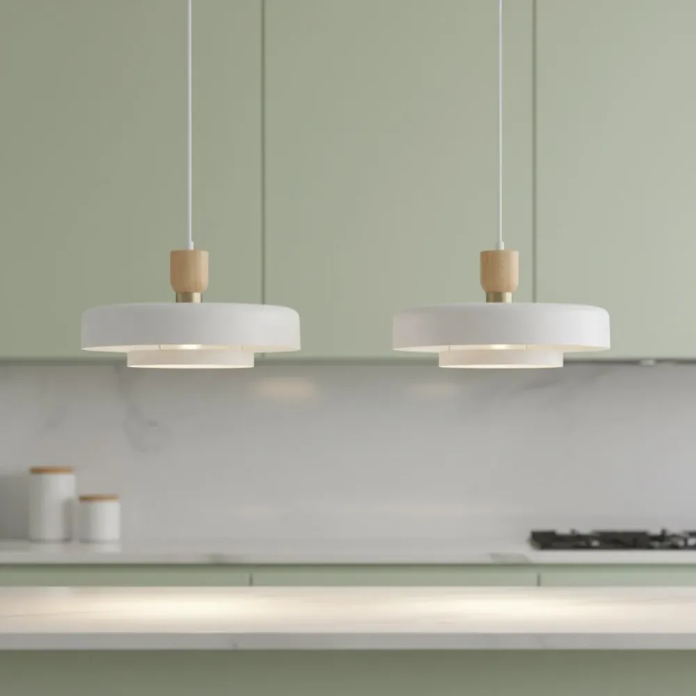 Lilja Nordic Witte Gelaagde Hanglamp At Ease Home Life