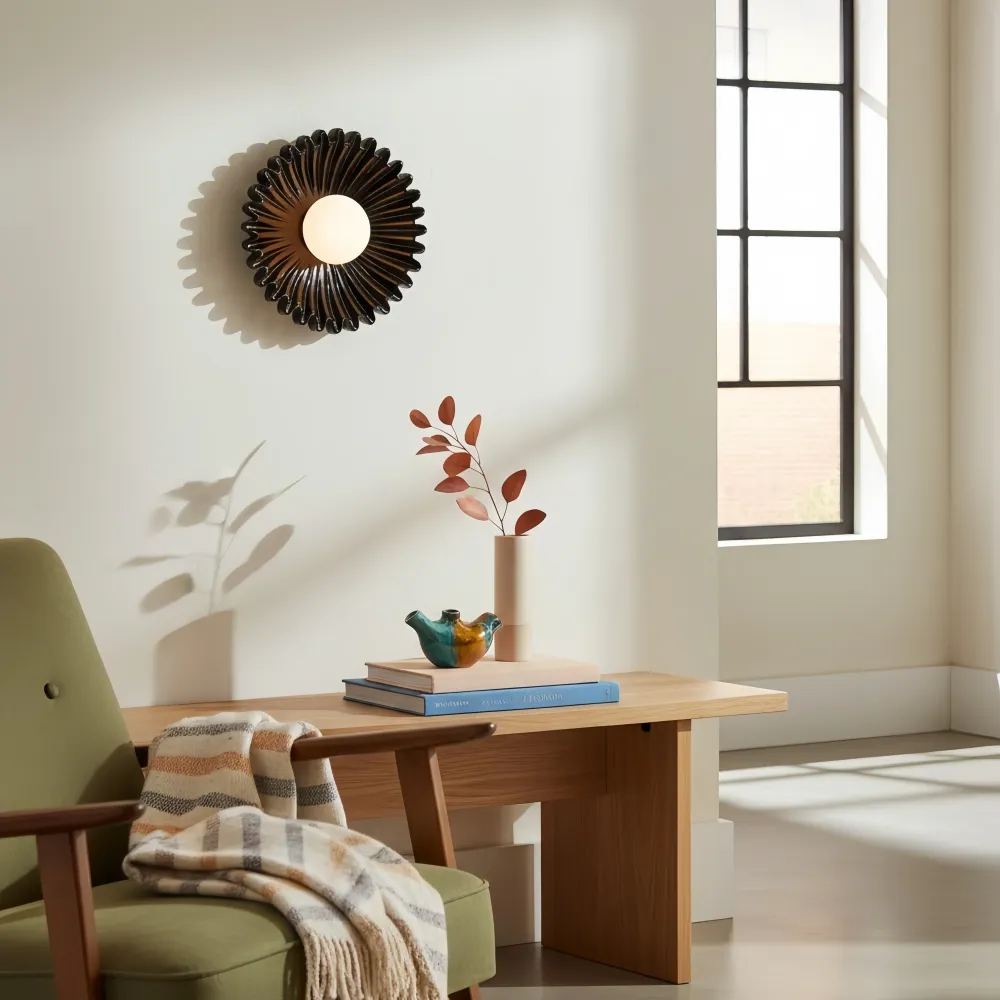 Marenys Moderne Keramische Bloemen Wandlamp At Ease Home Life