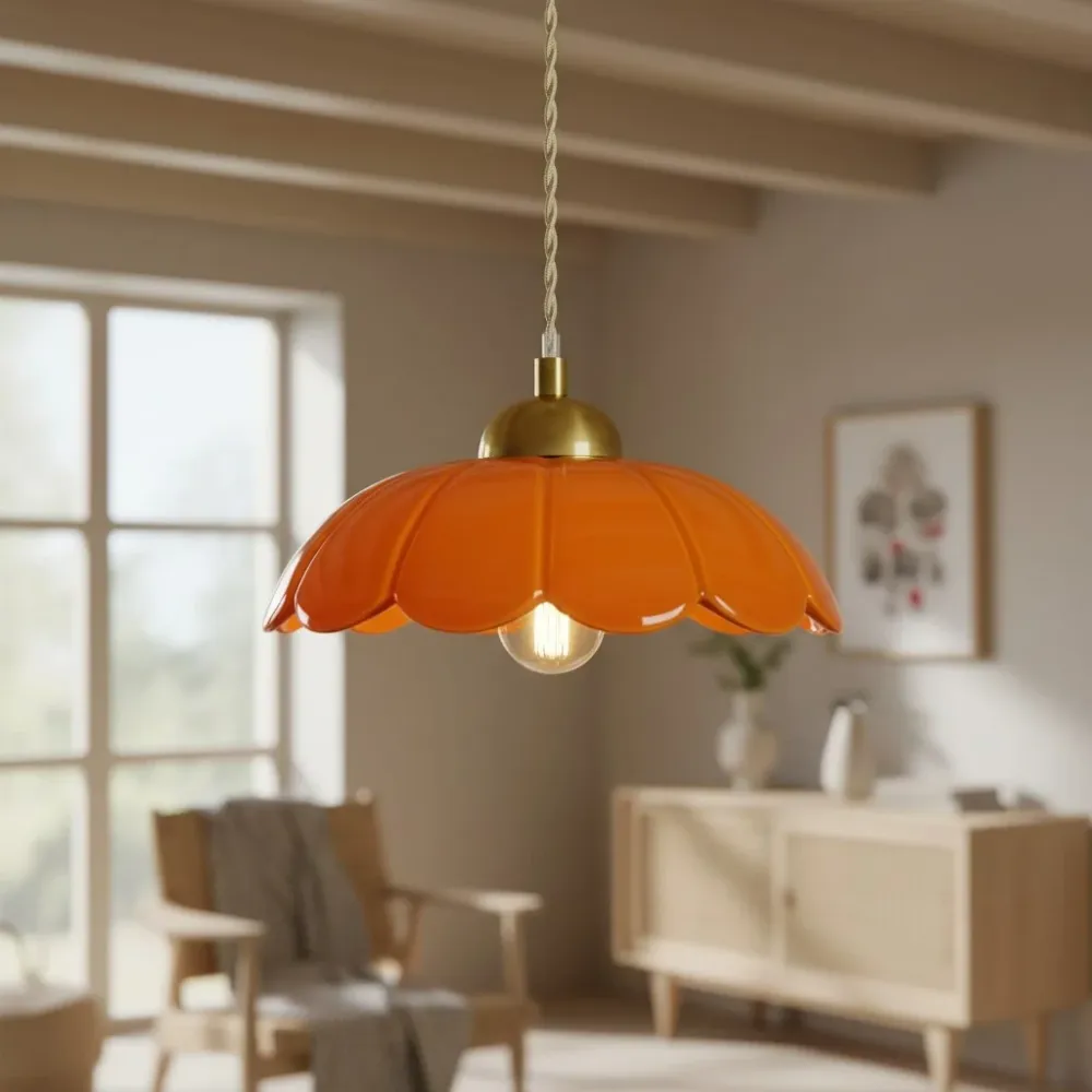 Mason meerkleurige keramische hanglamp At Ease Home Life