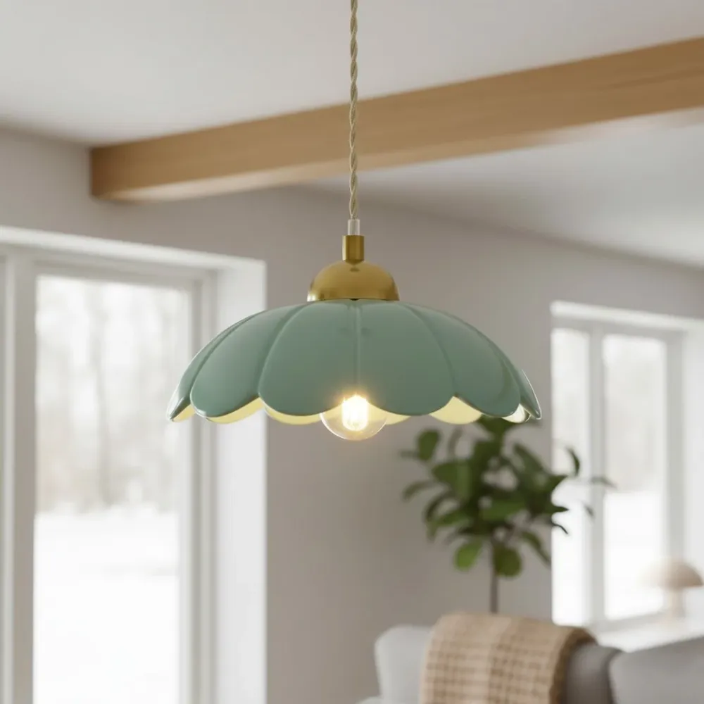 Mason meerkleurige keramische hanglamp At Ease Home Life