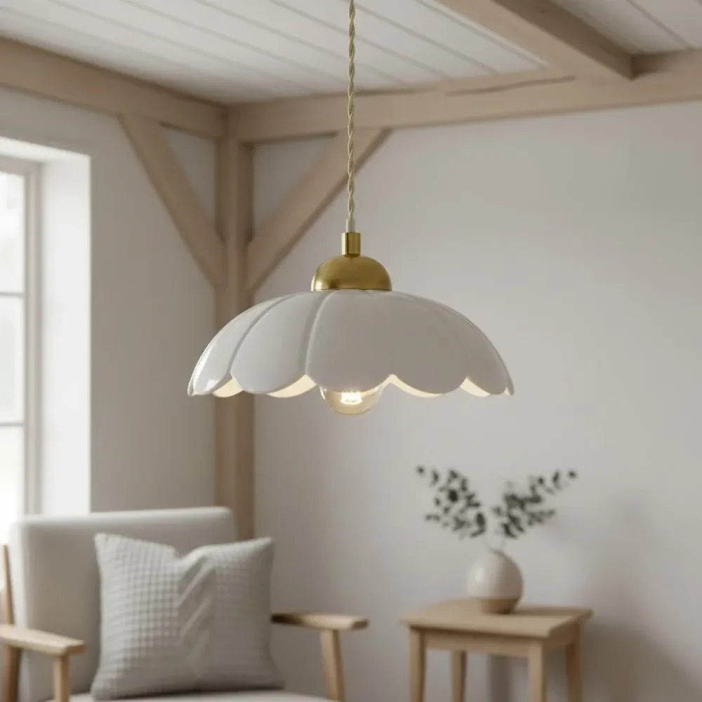 Mason meerkleurige keramische hanglamp At Ease Home Life