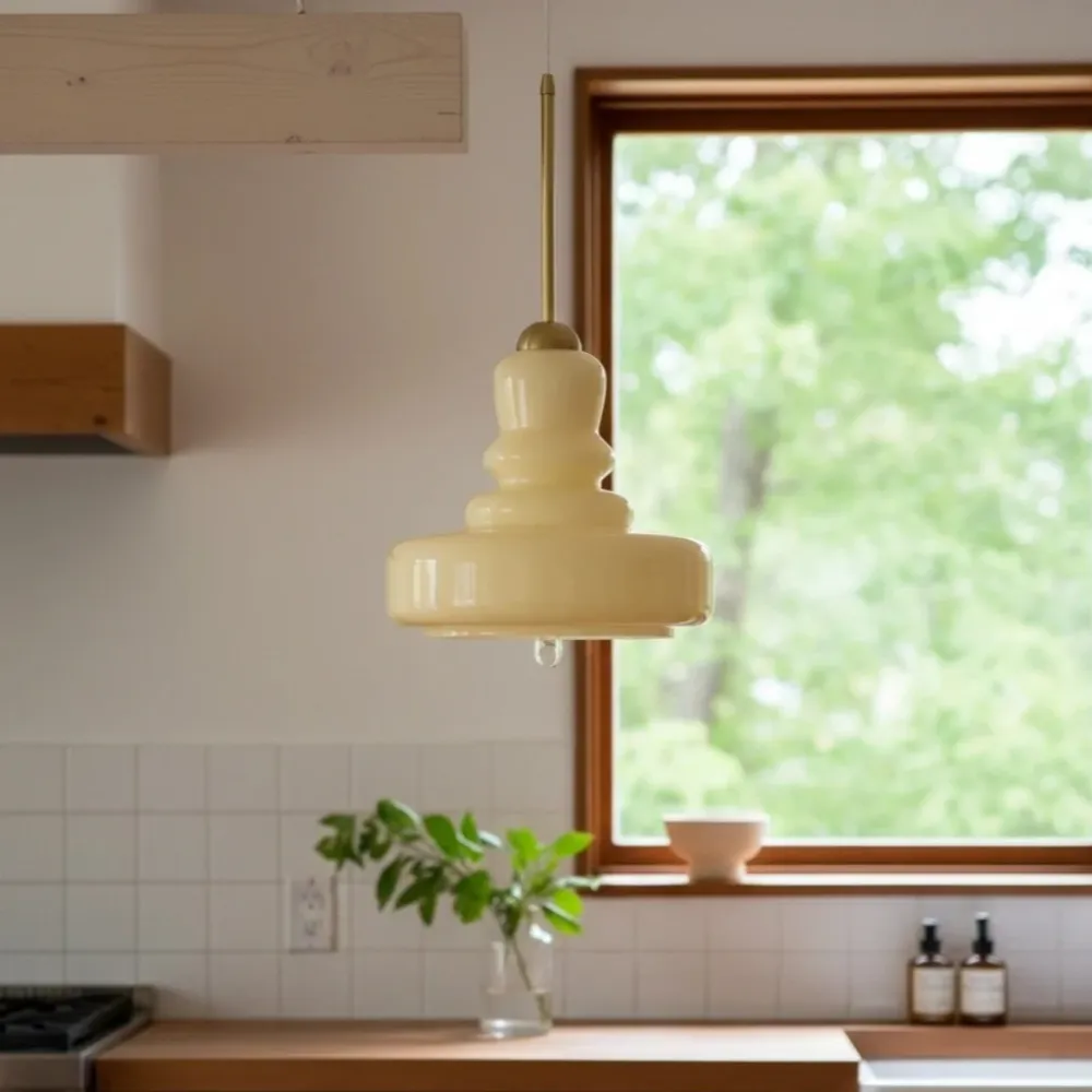 Mireille Vintage Kalebas Glazen Hanglamp Wit At Ease Home Life