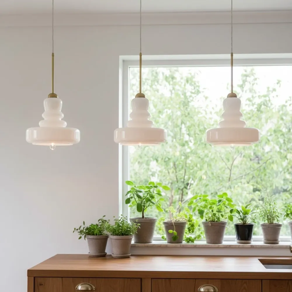 Mireille Vintage Kalebas Glazen Hanglamp Wit At Ease Home Life