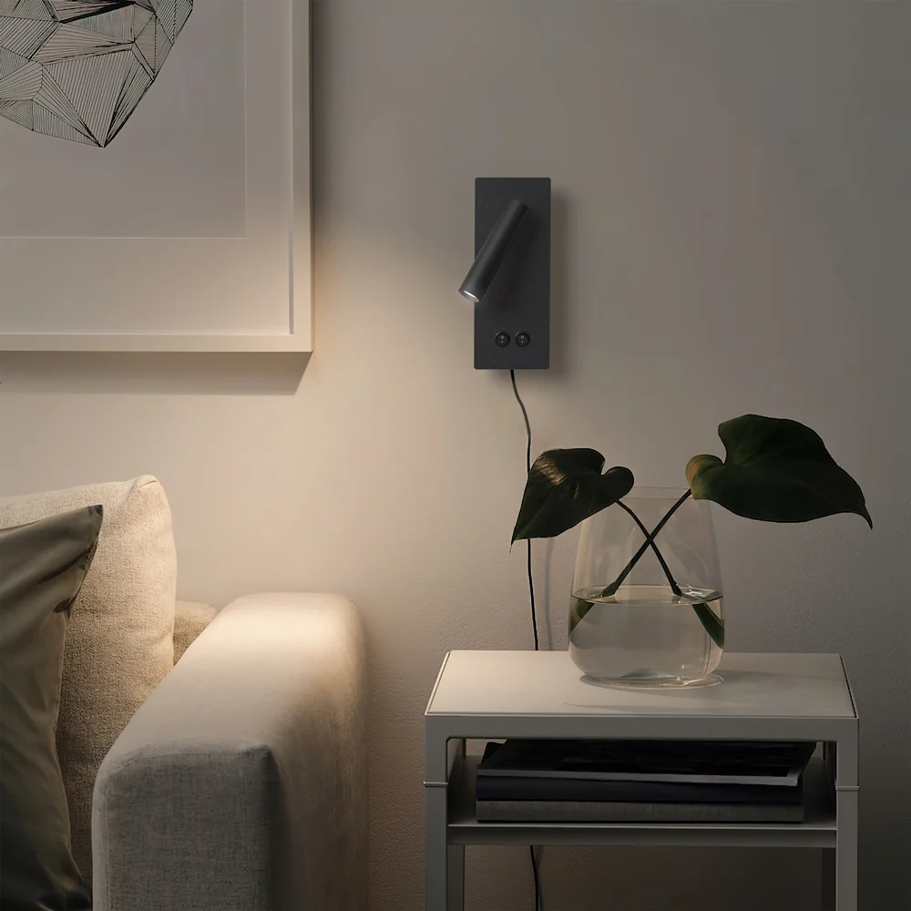 Mullen nachtkastje, wandgemonteerde leeslamp At Ease Home Life