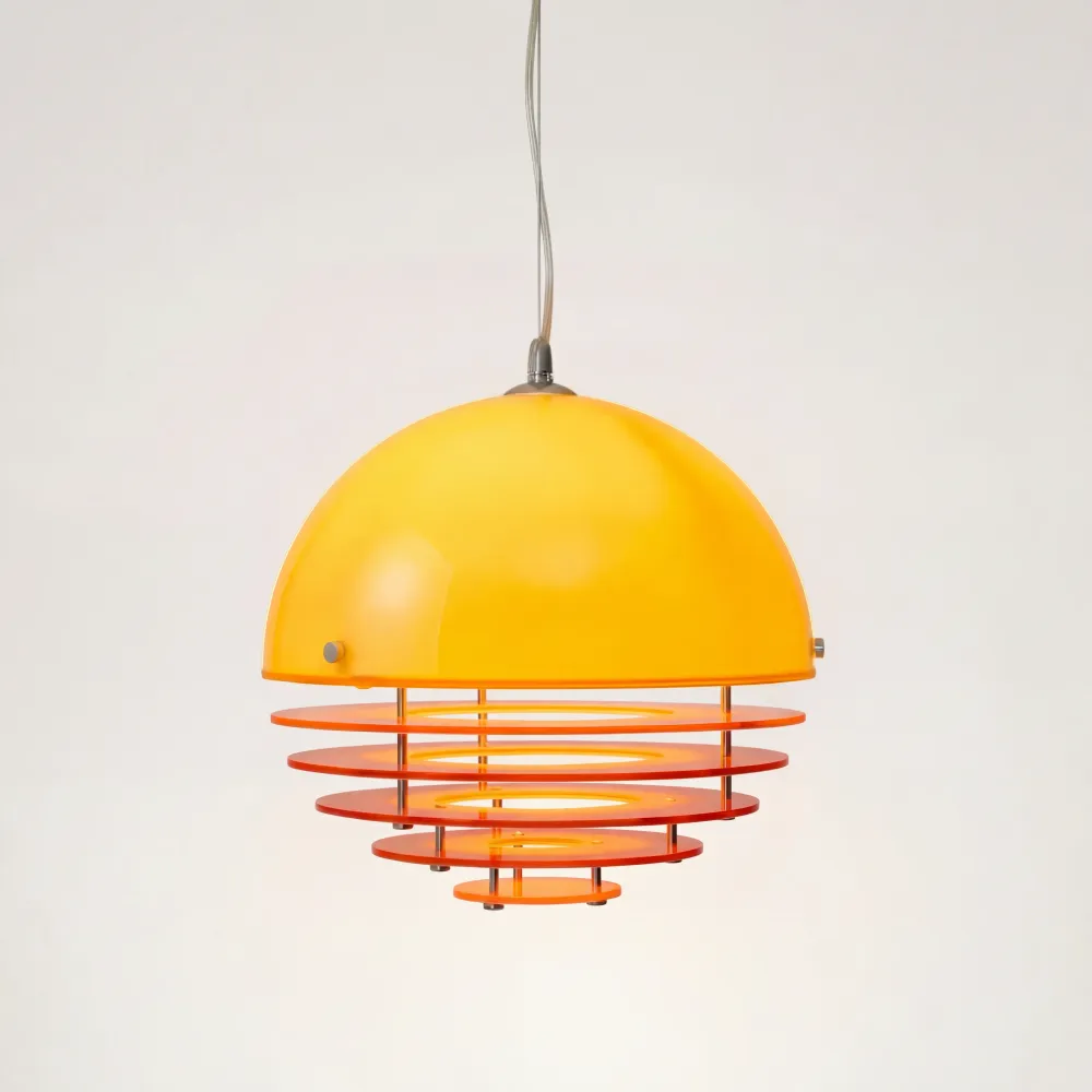 Odin Bauhaus Zonsondergang Glazen Hanglamp At Ease Home Life