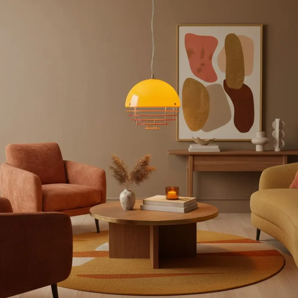 Odin Bauhaus Zonsondergang Glazen Hanglamp At Ease Home Life