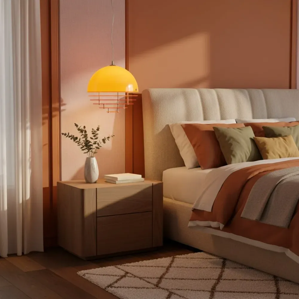 Odin Bauhaus Zonsondergang Glazen Hanglamp At Ease Home Life