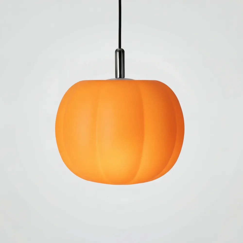 Phia minimalistische pompoen glazen hanglamp At Ease Home Life