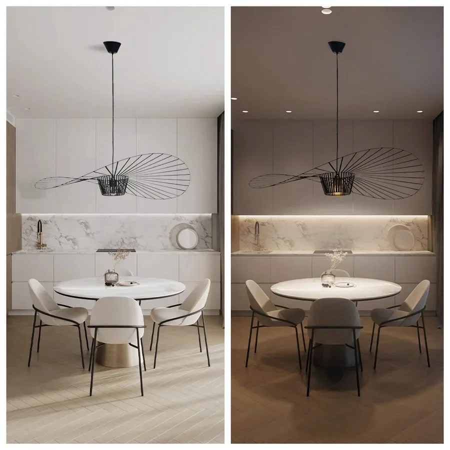 Rosland Vertigo Moderne Strohoed Hanglamp At Ease Home Life
