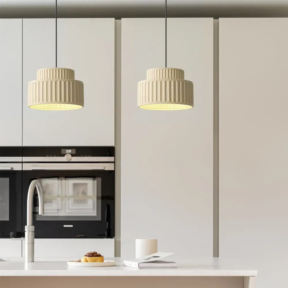 Selene Wabi Sabi moderne hanglamp van hars At Ease Home Life