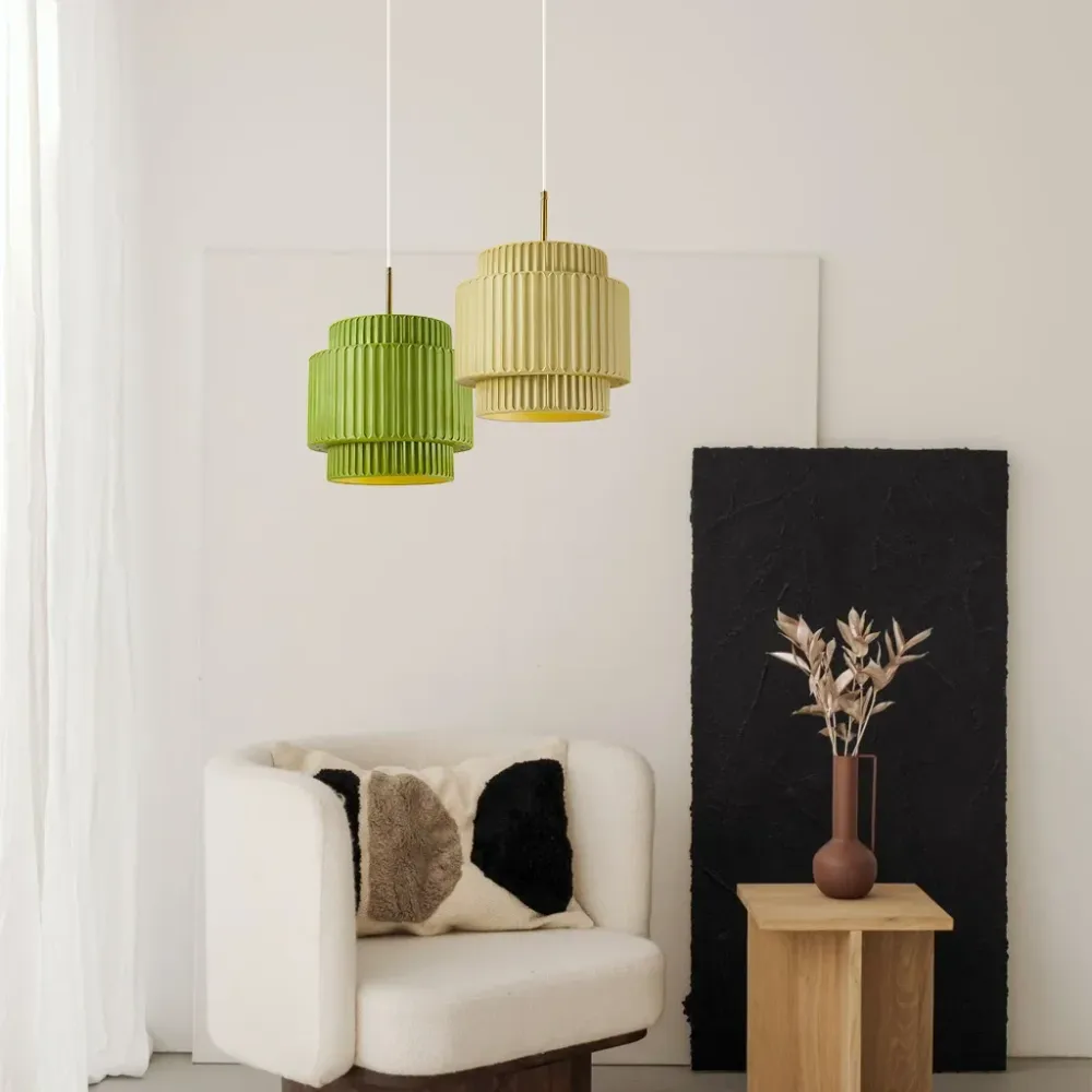 Selene Wabi Sabi moderne hanglamp van hars At Ease Home Life