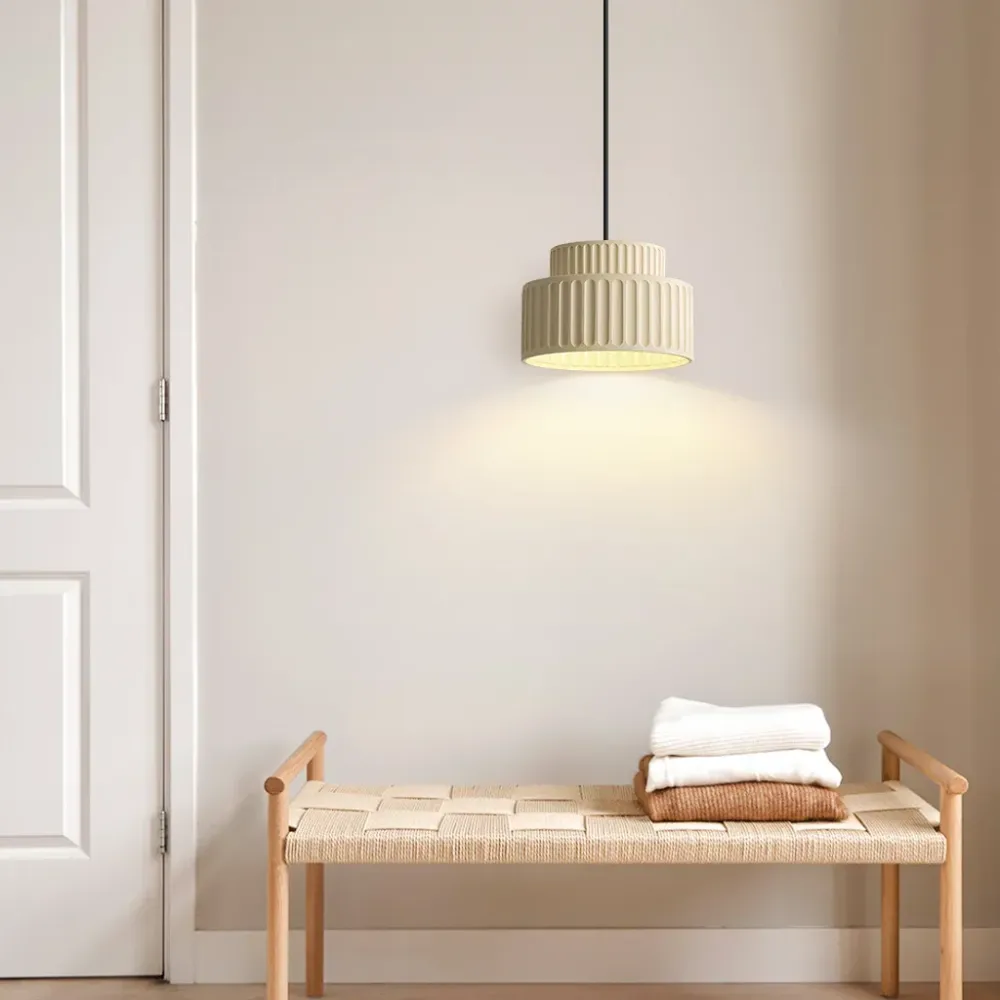 Selene Wabi Sabi moderne hanglamp van hars At Ease Home Life