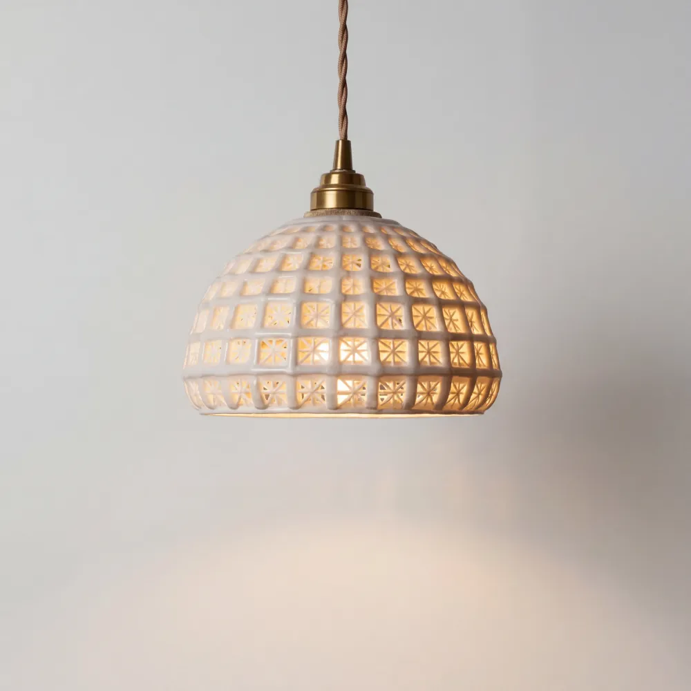Solena Moderne Keramische Ovale Kooi Hanglamp At Ease Home Life
