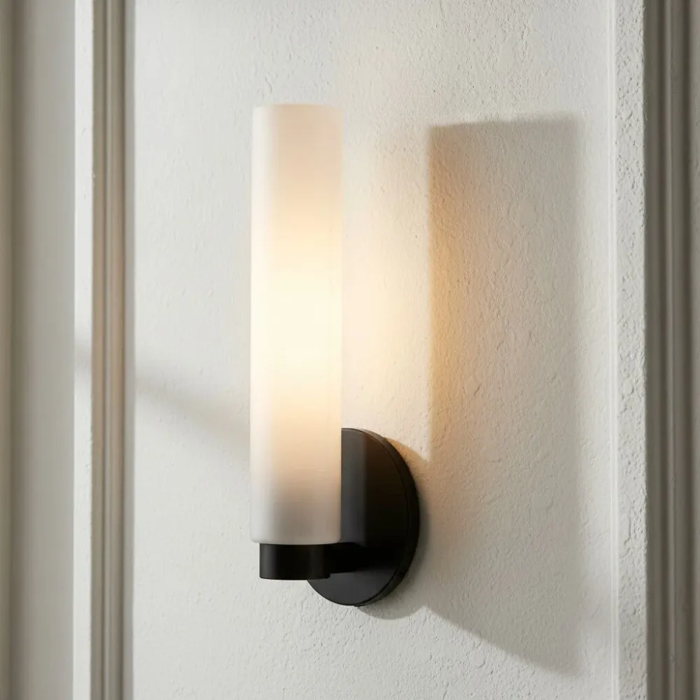 Tamsin Moderne Gladde Glazen Wandlamp At Ease Home Life