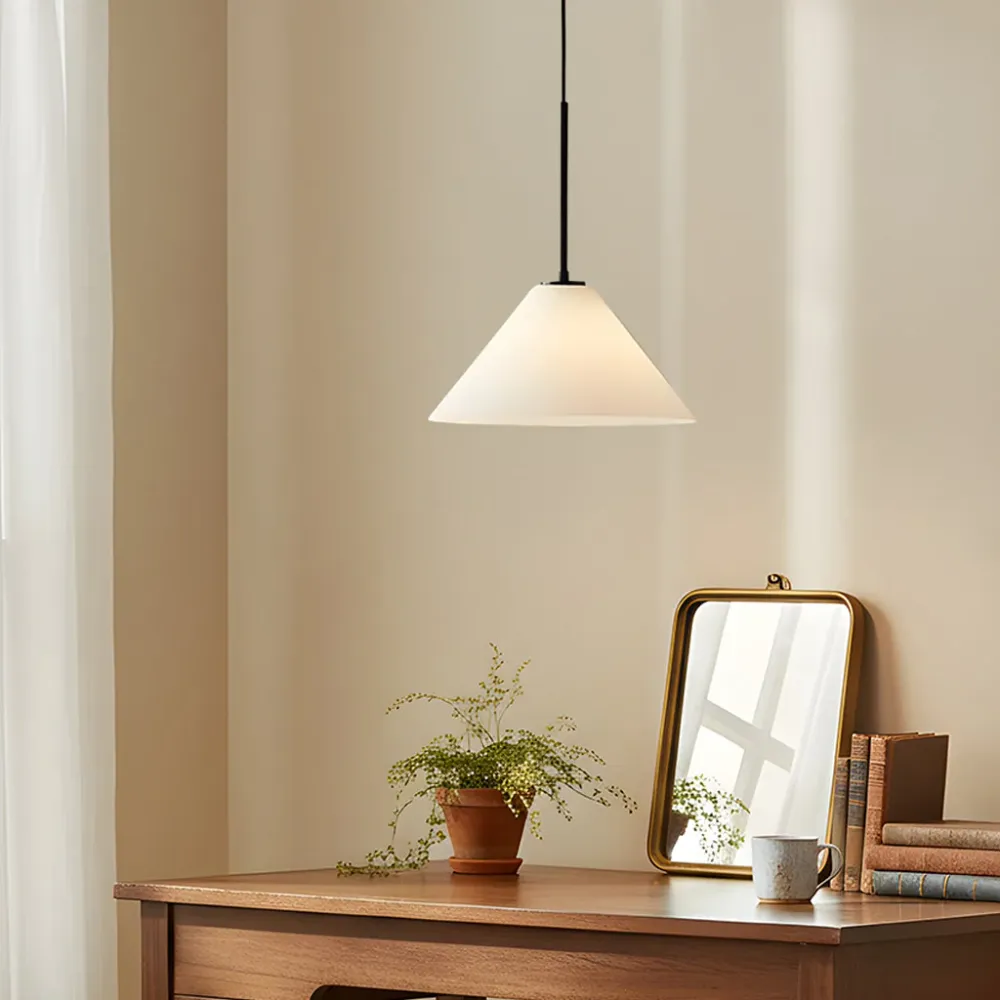 Tegan Moderne Glazen Kegel Hanglamp At Ease Home Life