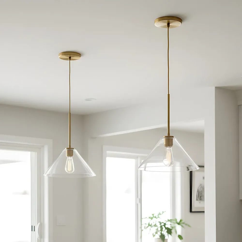 Tegan Moderne Glazen Kegel Hanglamp At Ease Home Life