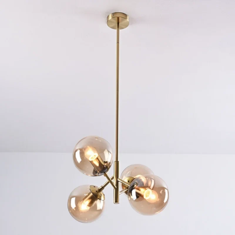 Thevioran vintage glazen bol hanglamp At Ease Home Life