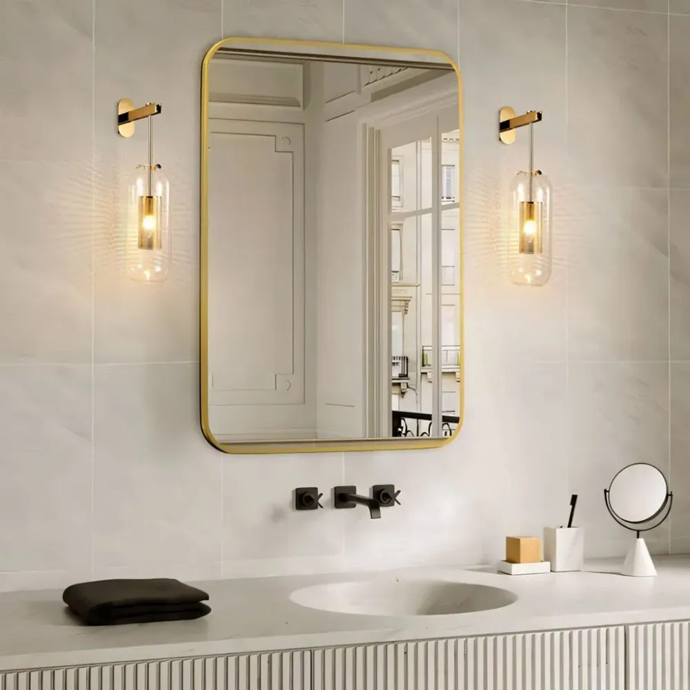 Vadim Perforated Wandlamp Gold At Ease Home Life