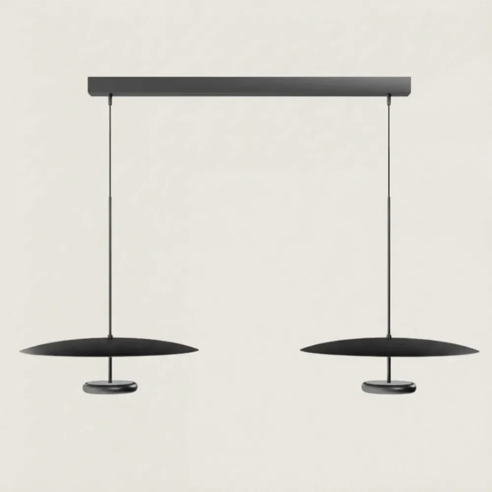 Xavian Moderne Lineaire LED Hanglamp Walnoot At Ease Home Life