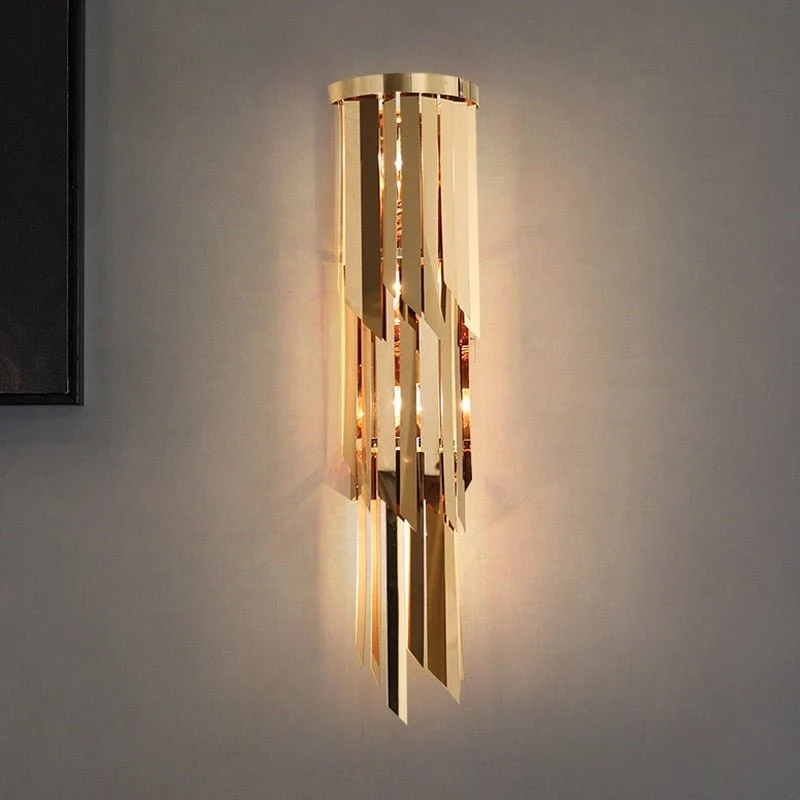 Creatieve Luxe Moderne Gouden Wandlamp Voor Slaapkamer Woonkamer Verlichtingsarmatuur Wandlamp W20 ATY Home Decor