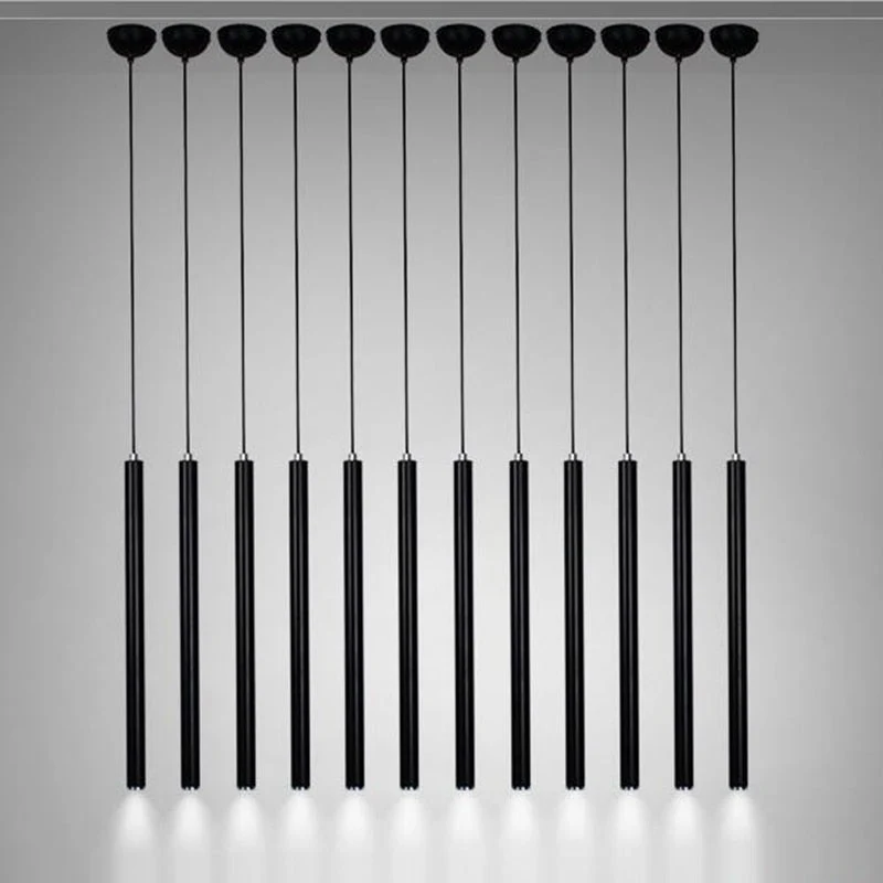 Hanglampen Moderne Keuken Lamp Eetkamer Bar Winkel Pijp Hanger Down Lights Keuken Spot Light Aluminium 3 cm ATY Home Decor