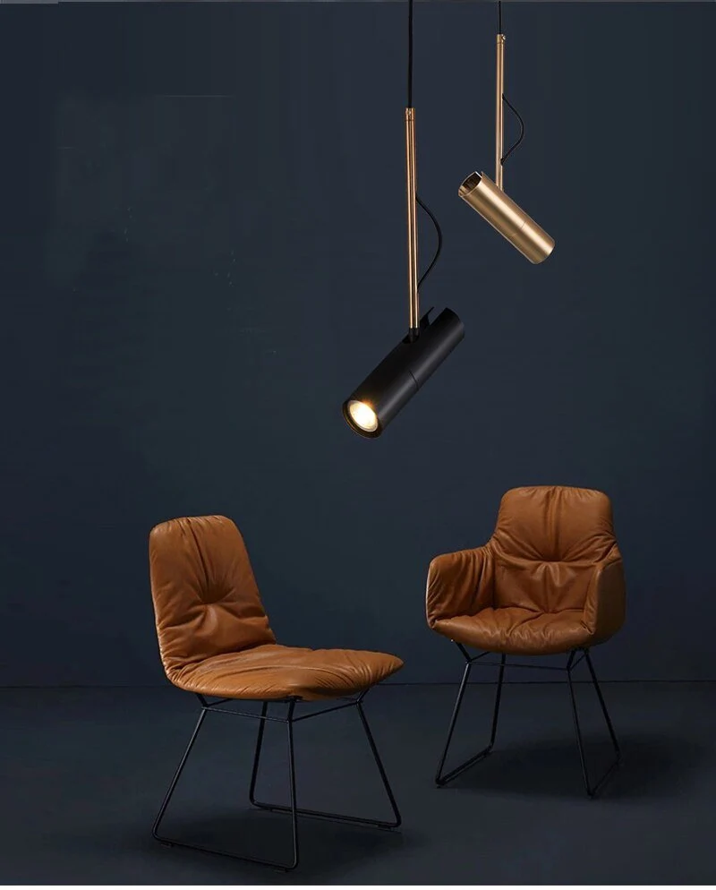 LED Roterende Spotlight Moderne Hanglamp Nachtkastje Opknoping Lamp Hanger Spots Moderne Slaapkamer Draaibare Spot Light A...