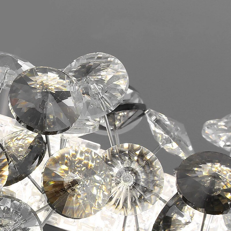 Luxe Kristallen LED Kroonluchter - Modern Hangend Ontwerp - Foyer - Eetkamer - Slaapkamerdecor Diameter ATY Home Decor