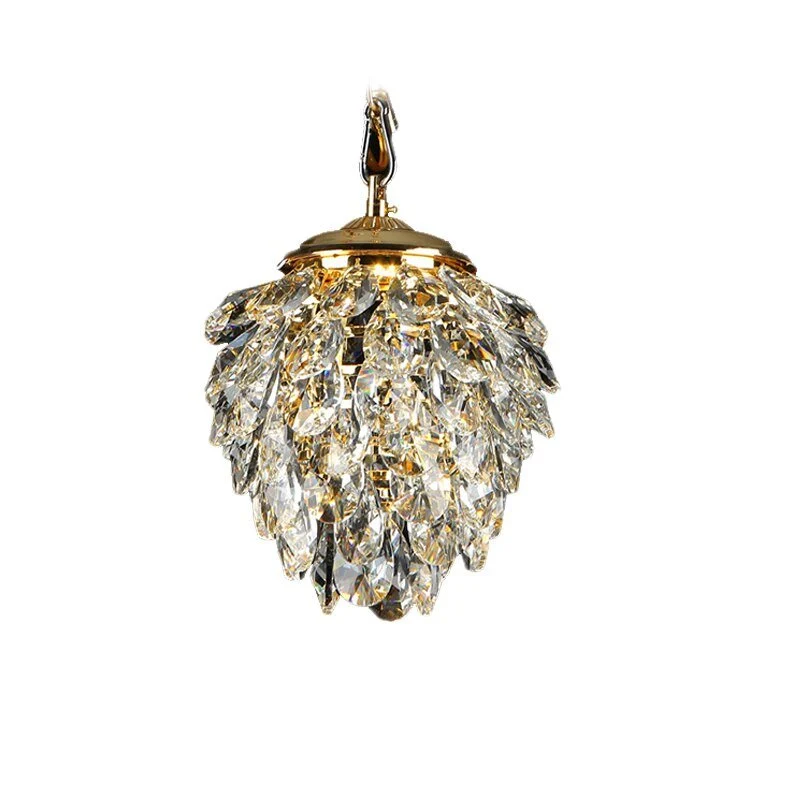 Moderne Kristallen Hanglamp Goud/Chrome Hanglamp Ananasvorm Gebruikt WalkWay Club Gegarandeerd 100% ATY Home Decor