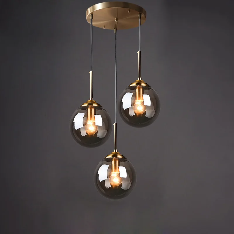 Moderne LED glazen bol plafond hanglampen - Slaapkamer Nachtkastje en Woonkamer Home Décor verlichting ATY Home Decor