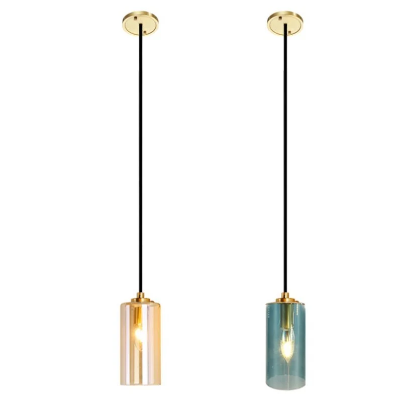 Post Moderne Luxe Glazen Hanglamp Woonkamer LED Opknoping Lamp Keuken Hanglamp Nachtkastje Hanglamp Woonkamer ATY Home Decor