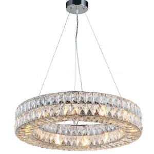 Verlichting LED K9 Kristallen Kroonluchter Glans Moderne Kroonluchters Licht Verlichting Woonkamer Kroonluchters ATY Home...