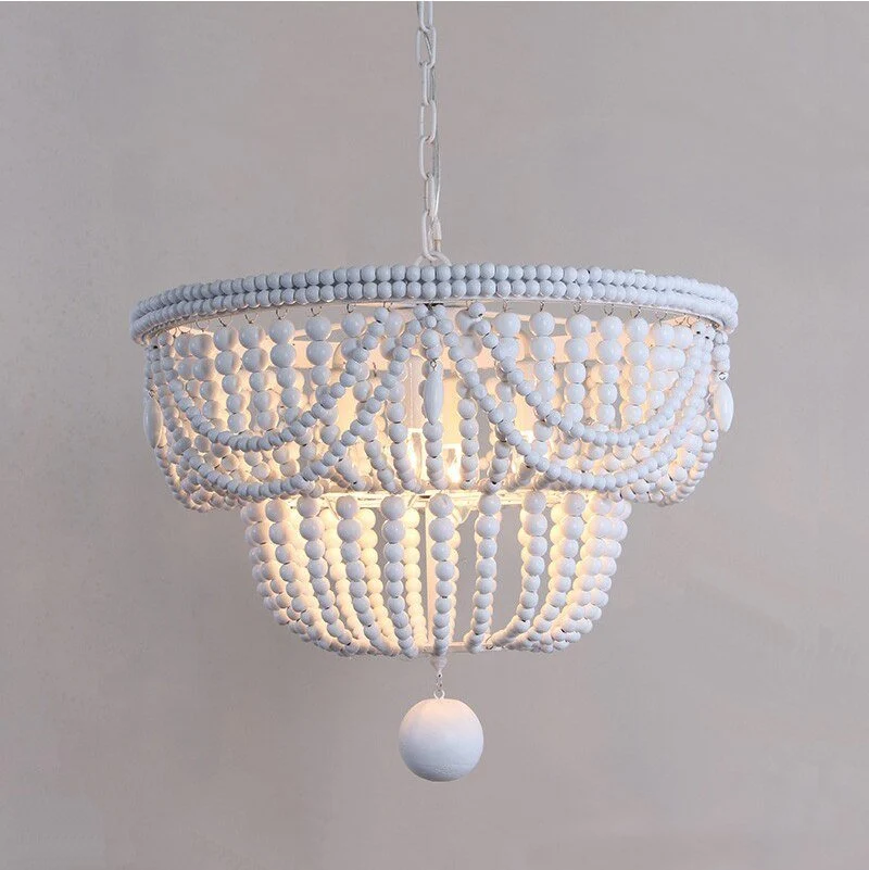 Verlichting Retro Kroonluchters Hout Kraal Kroonluchter Licht Kinderkamer Slaapkamer Prinses Kamer Kroonluchter Home Verli...