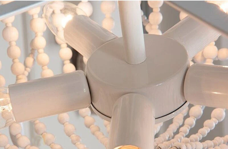 Verlichting Retro Kroonluchters Hout Kraal Kroonluchter Licht Kinderkamer Slaapkamer Prinses Kamer Kroonluchter Home Verli...