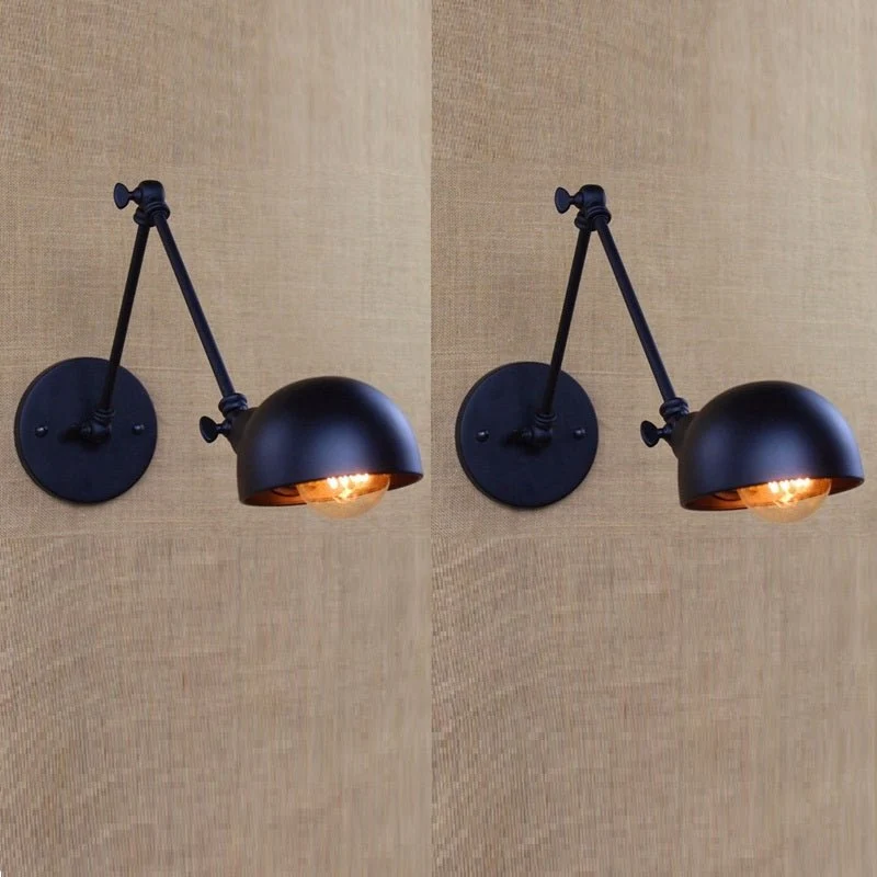 Vintage Wandlamp Verlichting Verstelbare Loft Blaker Verlichting Armatuur voor Nachtkastje Gang Woonkamer Villa Decoratie:...