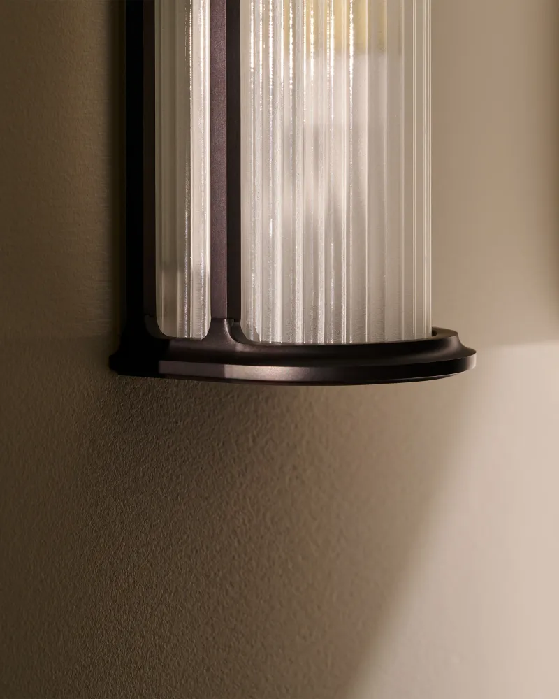 Bank Kleine Wandlamp - Brons
