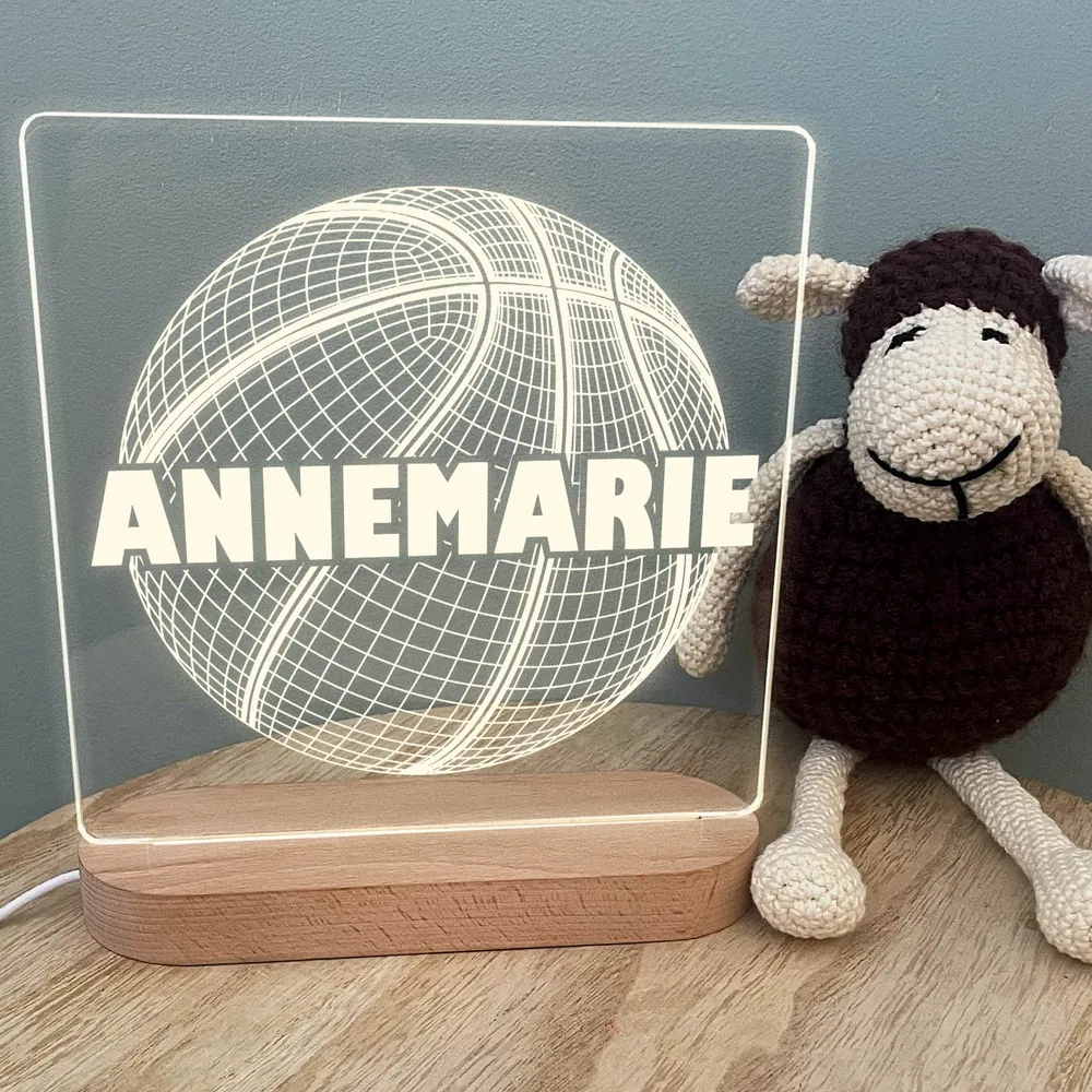 3d Basketbal - Ledlamp