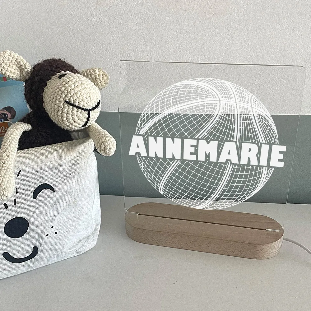 3d Basketbal - Ledlamp