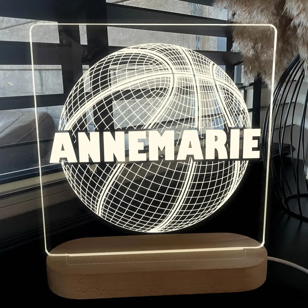 3d Basketbal - Ledlamp
