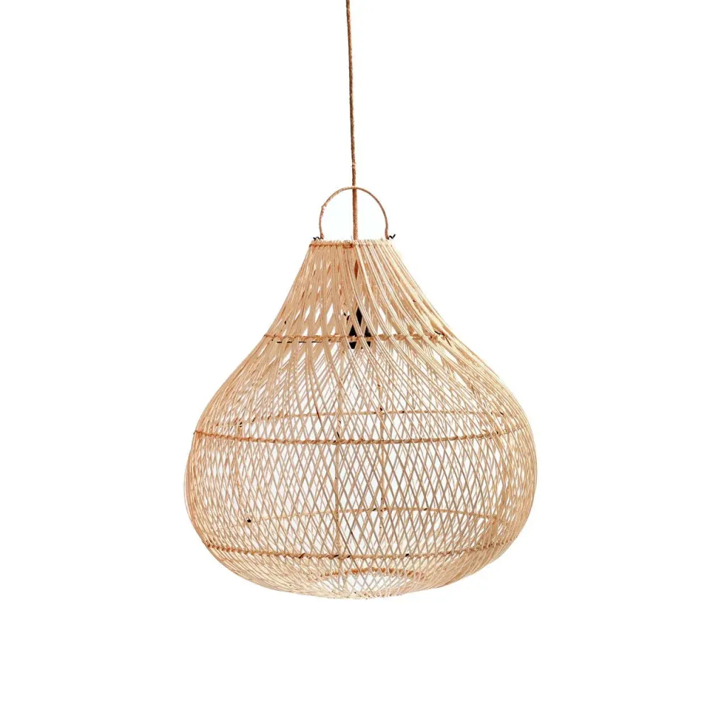 Boho Bottle Hanglamp Naturel M – Statement Licht Bazar Bizar Antwerp