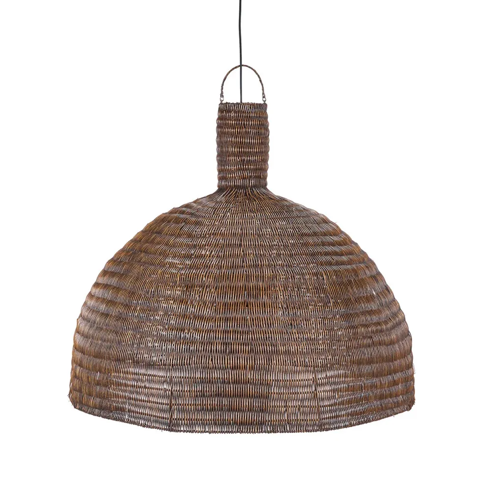 Rotan hanglamp Dome 100 cm Bazar Bizar Antwerp