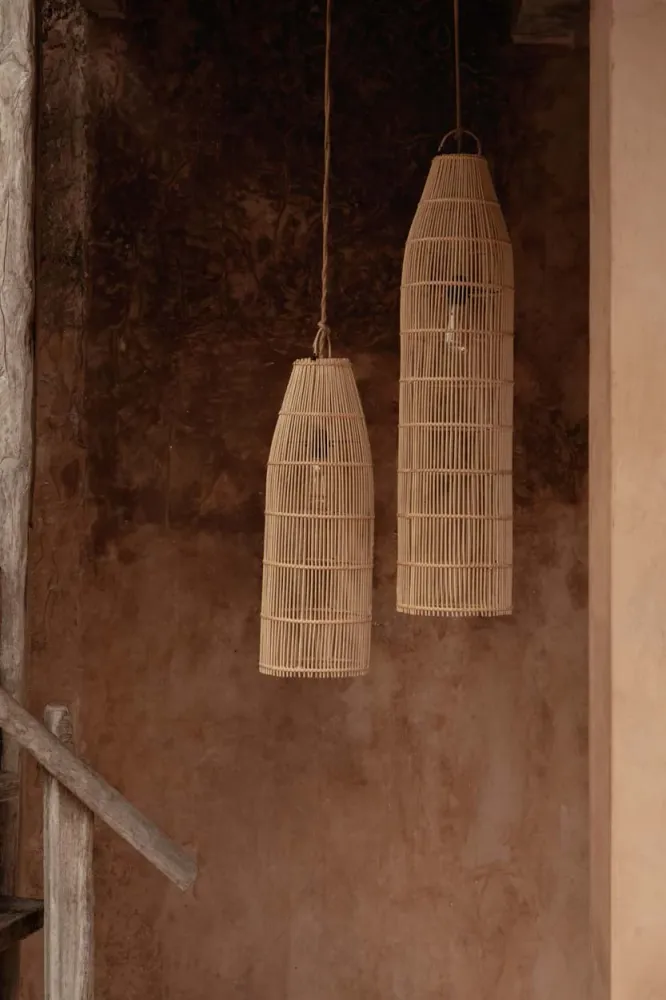 Rotan hanglamp Fish Trap 22 cm Bazar Bizar